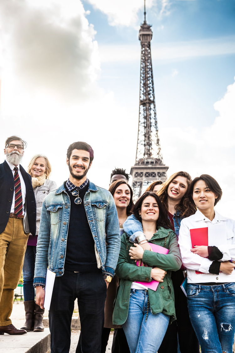 School trip in Paris - Outdoor lessons - Tour Eiffel